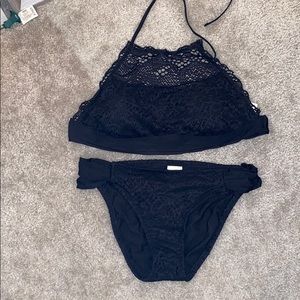 Women’s black bikini